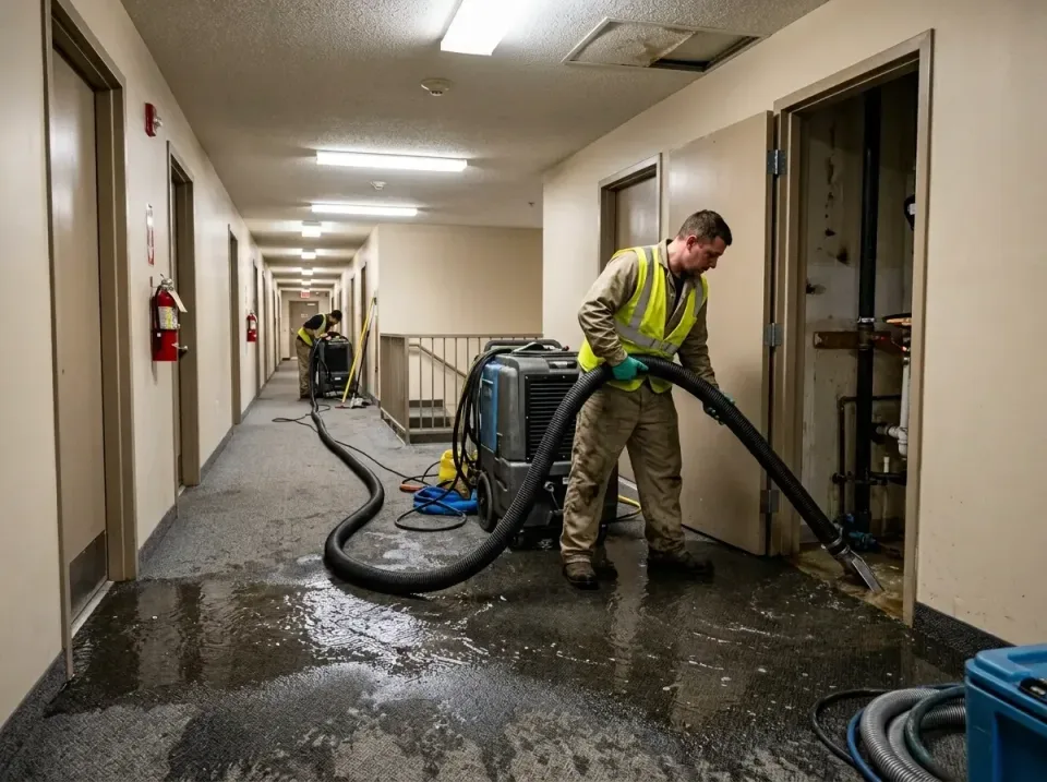 multi-unit-apartment-hallway-f-005 — frequently asked questions, Emergency Burst Pipe Water Extraction & Removal in Worthing…